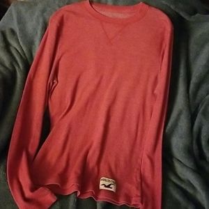 Men's Red Henley